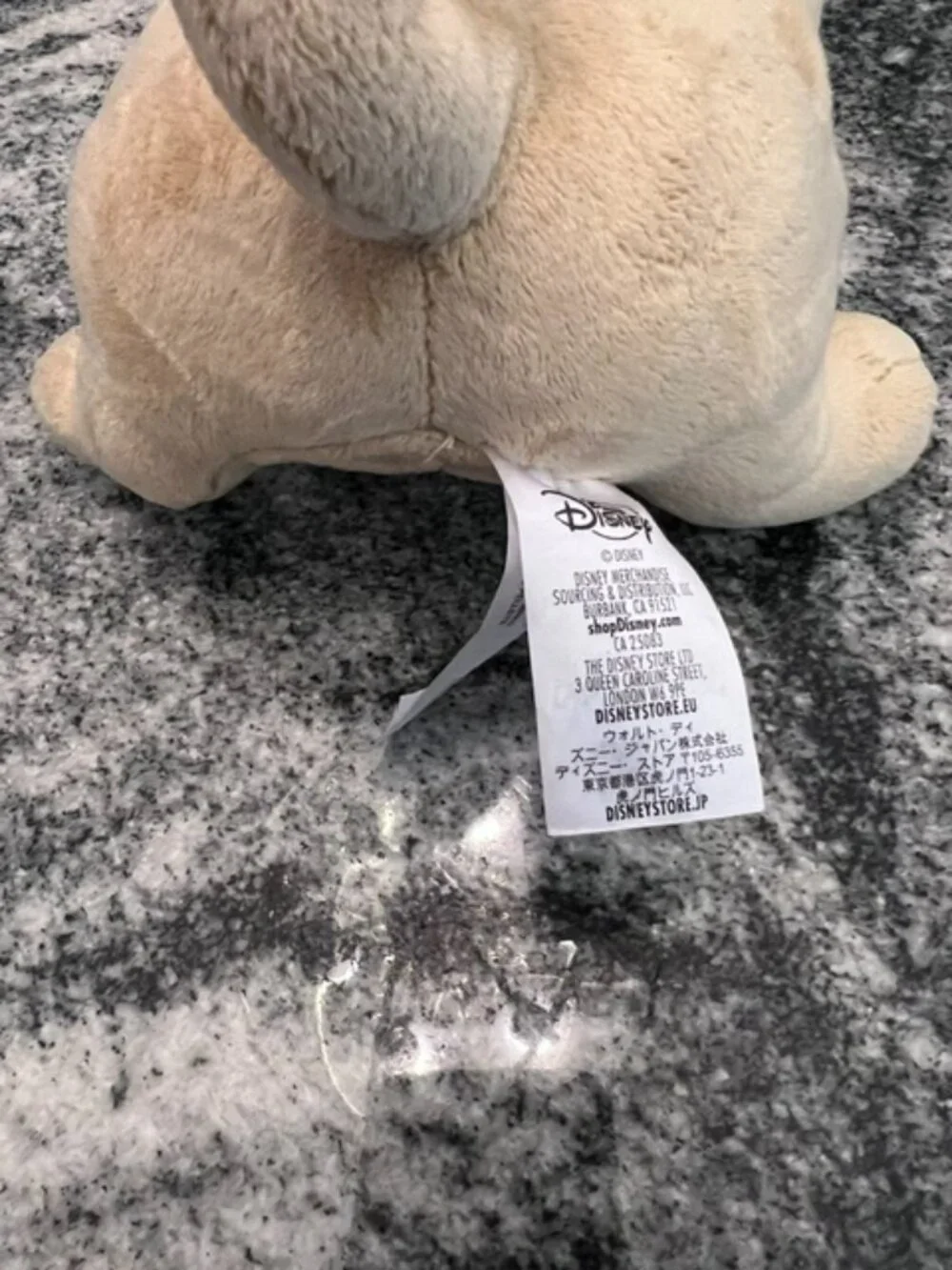 DISNEY‎ Official Rolly Plush Disney Jr Puppy Dog Pals PUG blue eyes 13x6x6